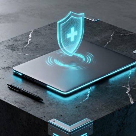 digital-security-shield-laptop