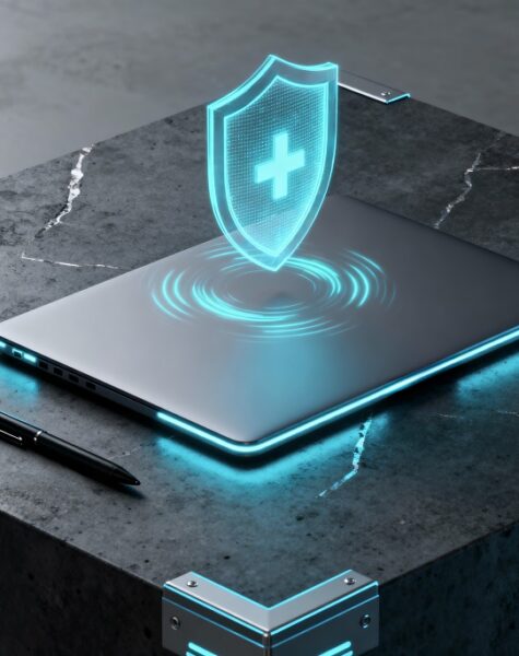 digital-security-shield-laptop